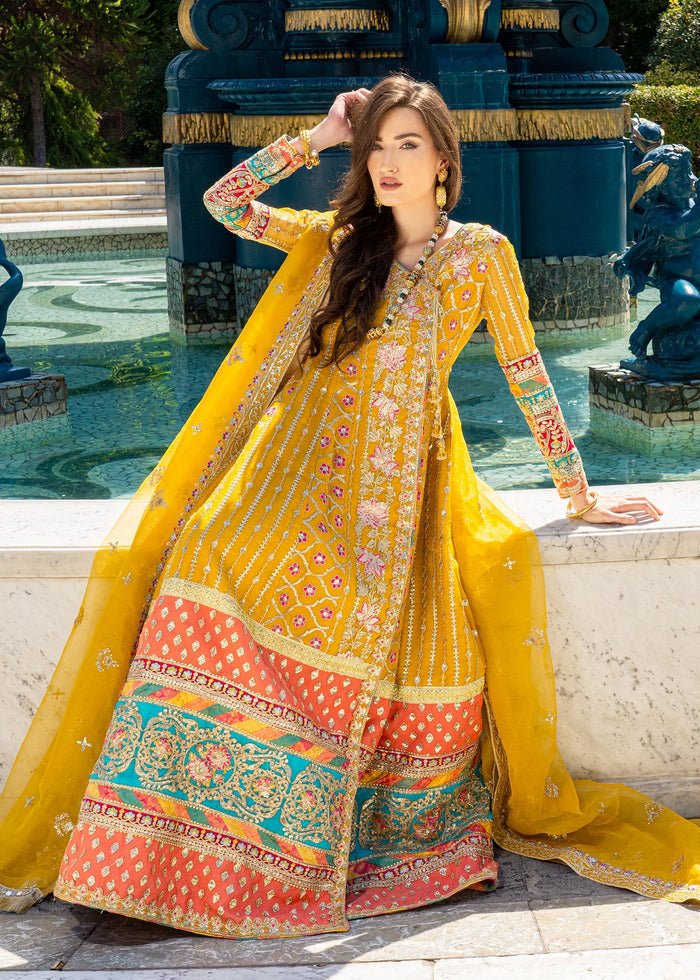 Meena - SFA 003 | Royal Rouge Shamrock Premium - Rabbani Cloth House