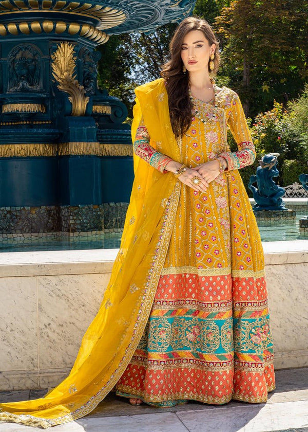 Meena - SFA 003 | Royal Rouge Shamrock Premium - Rabbani Cloth House