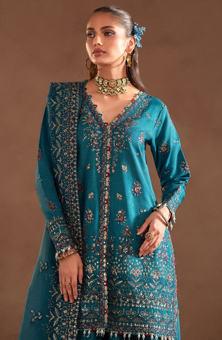 Mirelle Selene Unstitched Raw Silk By Emaan Adeel - Rabbani Cloth House