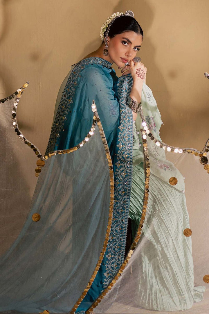 MK - 13 - Mukeshkari Unstitched Collection By Nureh - Rabbani Cloth House
