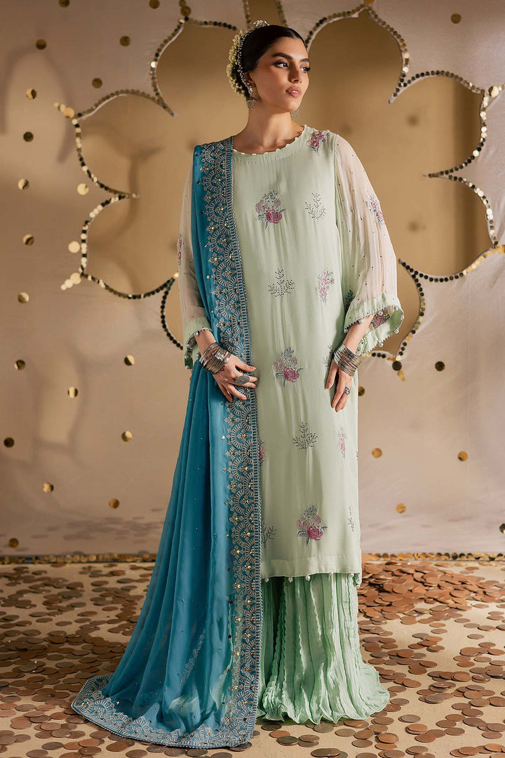 MK - 13 - Mukeshkari Unstitched Collection By Nureh - Rabbani Cloth House