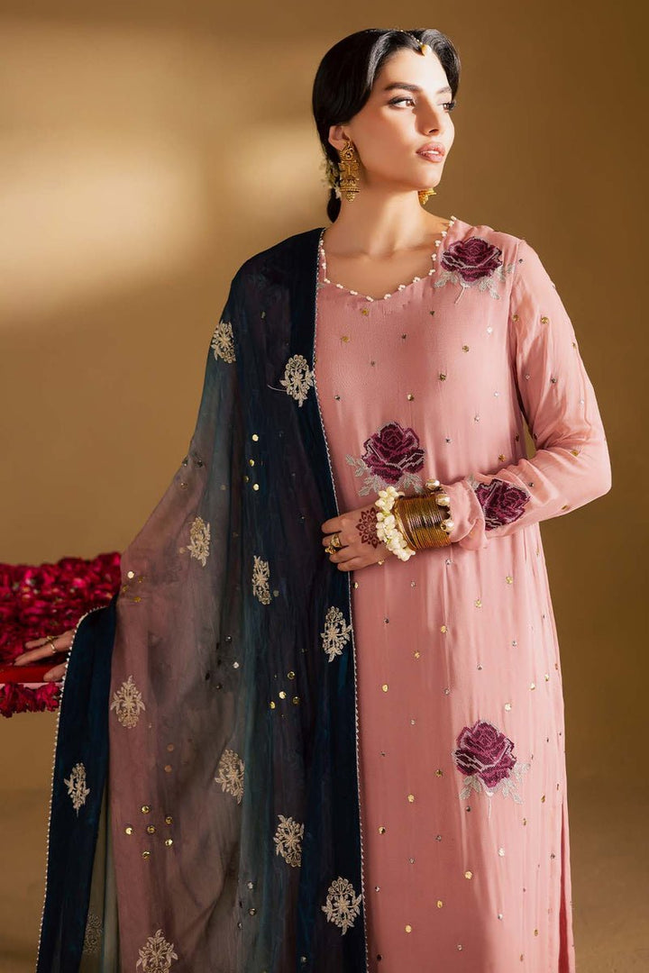 MK - 14 - Mukeshkari Unstitched Collection By Nureh - Rabbani Cloth House
