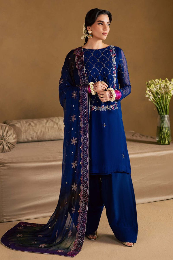 MK - 15 - Mukeshkari Unstitched Collection By Nureh - Rabbani Cloth House