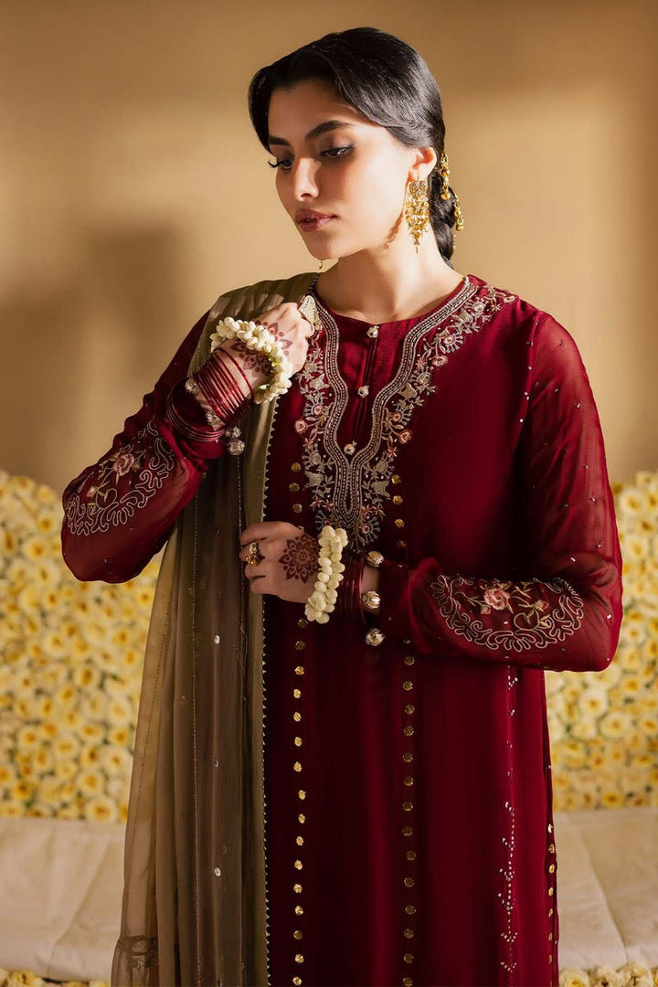 MK - 16 - Mukeshkari Unstitched Collection By Nureh - Rabbani Cloth House