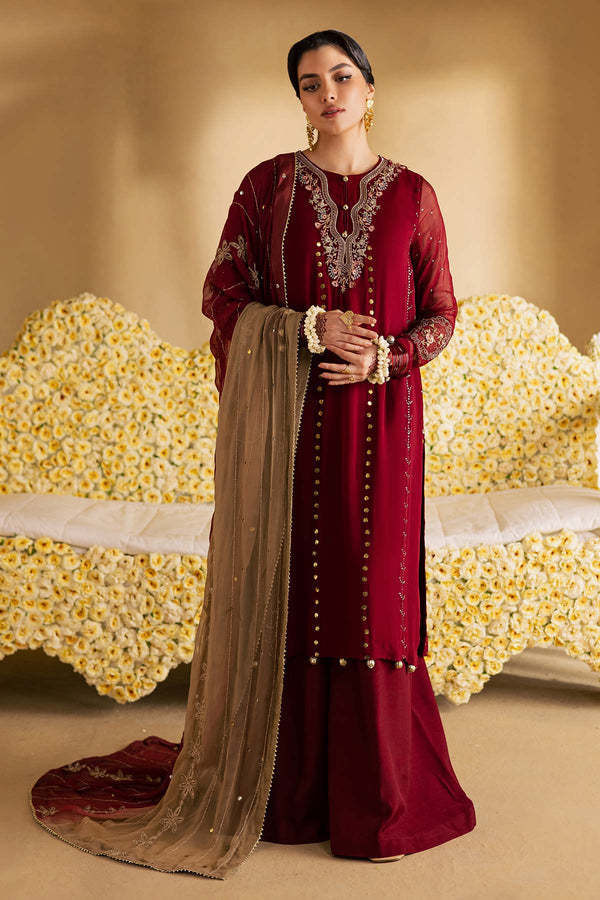 MK - 16 - Mukeshkari Unstitched Collection By Nureh - Rabbani Cloth House