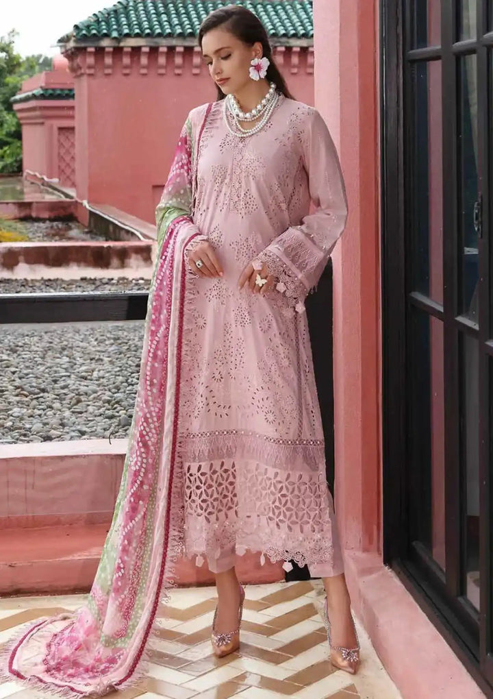 NE - 106 - Bazar Unstitched Lawn'25 By Nureh - Rabbani Cloth House