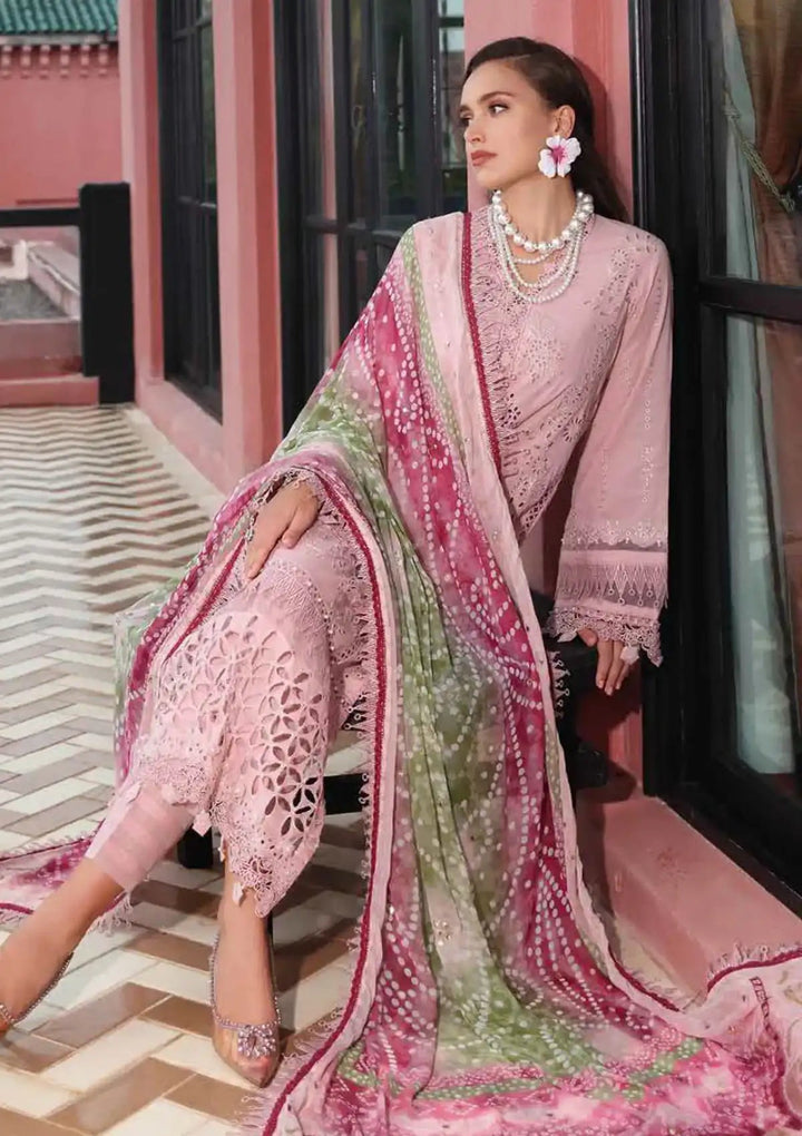 NE - 106 - Bazar Unstitched Lawn'25 By Nureh - Rabbani Cloth House