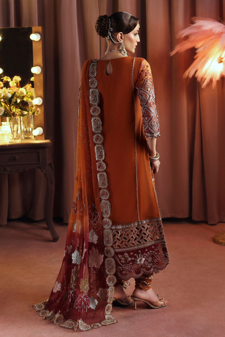 NL - 80A Zardozi | Jhoomro Unstiched Collection By Nureh - Rabbani Cloth House