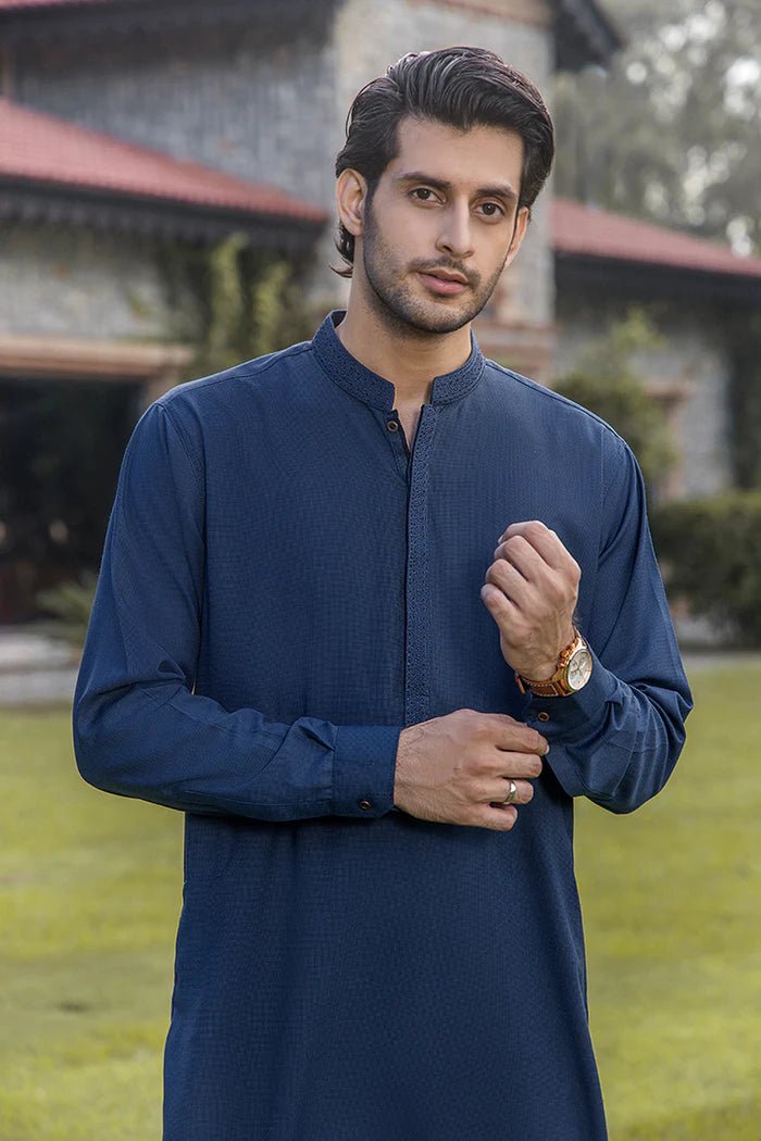 Noshan Mian CH - 2 CM 1208 | Luxury Suit With Waistcoat By Riwaj - Rabbani Cloth House