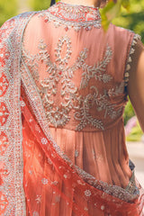 Porcelain Rose - Monsoon Wedding Unstitched By Mushq - Rabbani Cloth House