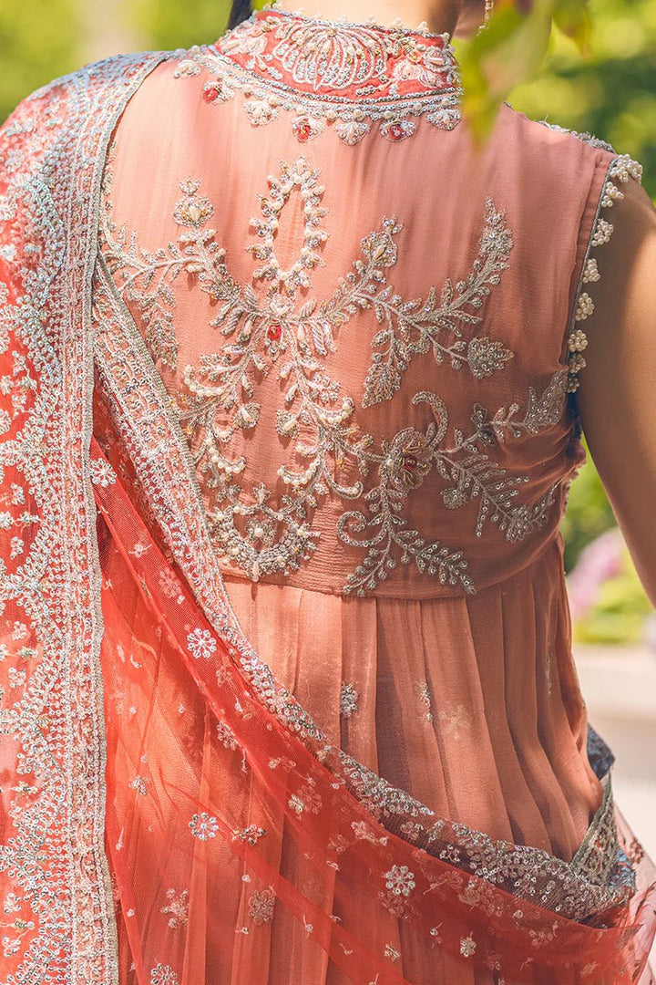 Porcelain Rose - Monsoon Wedding Unstitched By Mushq - Rabbani Cloth House