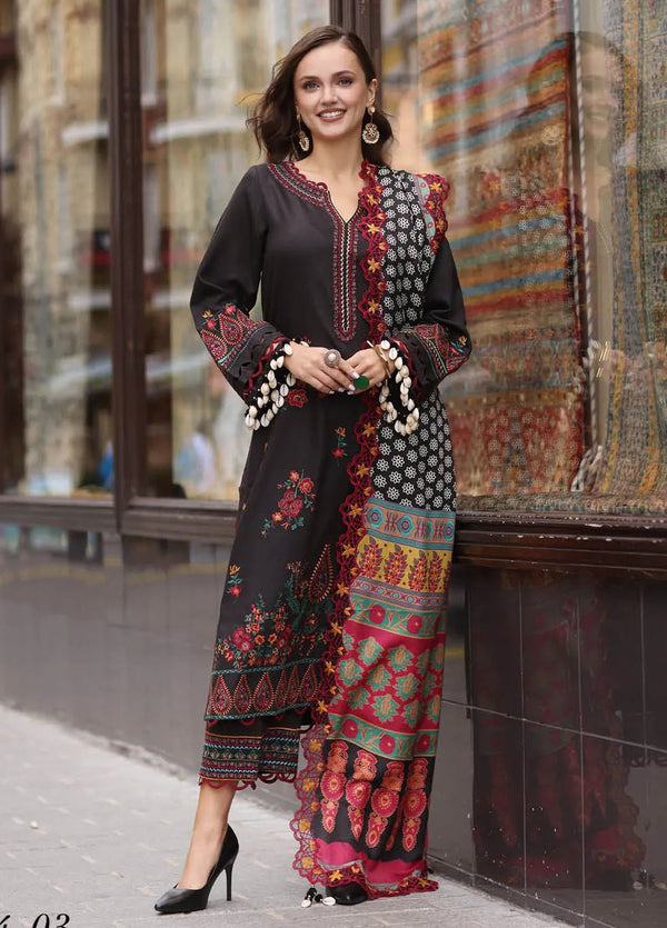 PS4 - 03 | Winter | Poshina Printed By Charizma - Rabbani Cloth House