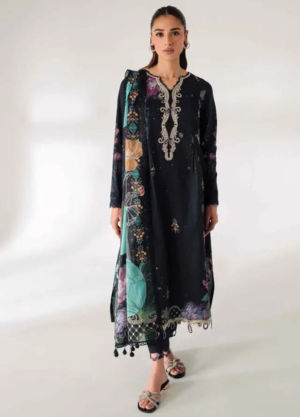 AR-01 Aniqa - Prints Unstitched Collection By Qalamkar