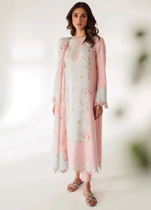 AR-07 Sabine - Prints Unstitched Collection By Qalamkar