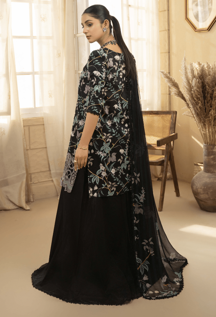 RM02 – Senora Unstitched Collection By Humdum - Rabbani Cloth House