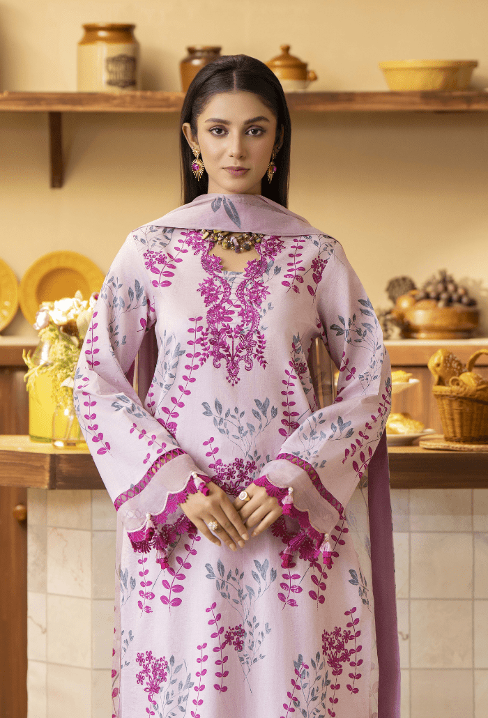 RM04 – Senora Unstitched Collection By Humdum - Rabbani Cloth House