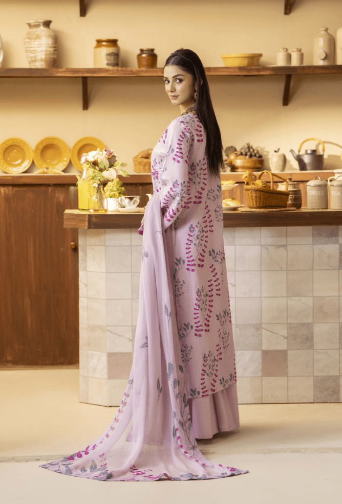 RM04 – Senora Unstitched Collection By Humdum - Rabbani Cloth House