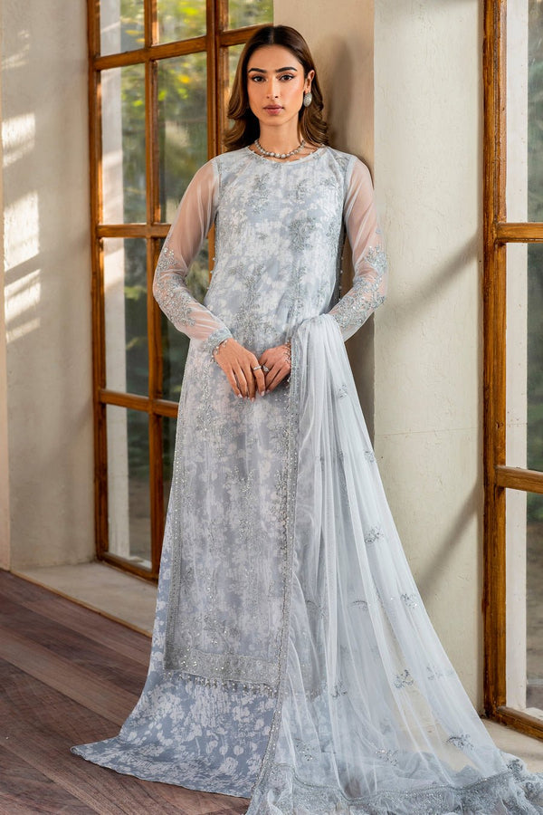 Stella | ZRI - 02 | Iris Formal Unstitched By Zarif - Rabbani Cloth House
