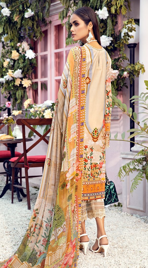 Trica Lawn 08 - A VL21 By Anaya - Rabbani Cloth House
