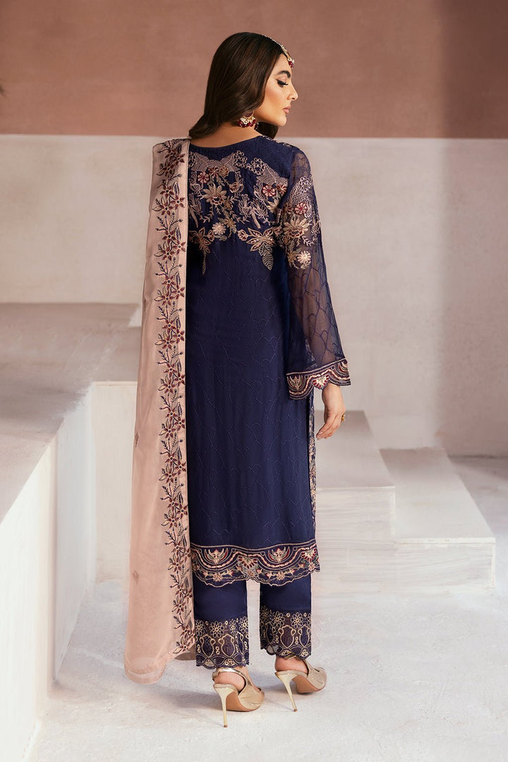 U - 104 - Vol 01 - Arzoo Chiffon Collection By Ramsha - Rabbani Cloth House