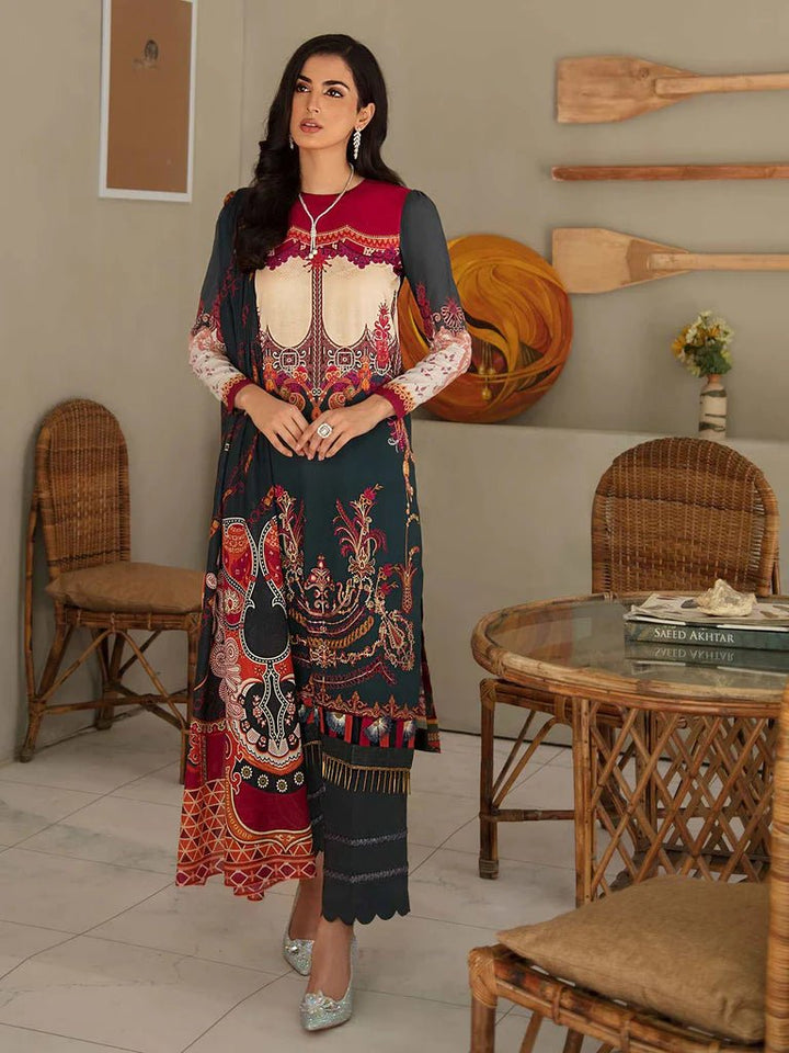 Voil Jacquard – 9A Vol 22 by Raj Bari - Rabbani Cloth House