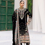 ZAM - 03 | Andaz E Makhmal Velvet Collection By Zebtan - Rabbani Cloth House