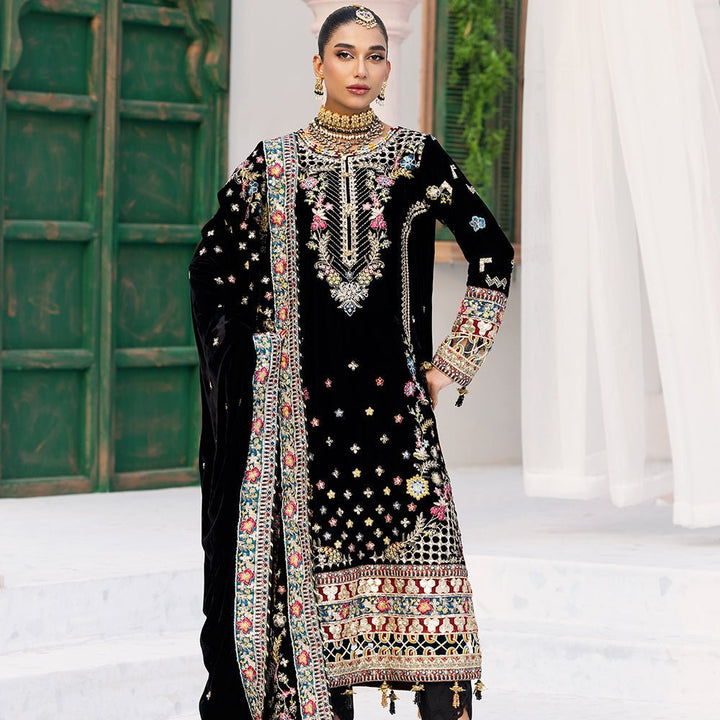 ZAM - 03 | Andaz E Makhmal Velvet Collection By Zebtan - Rabbani Cloth House