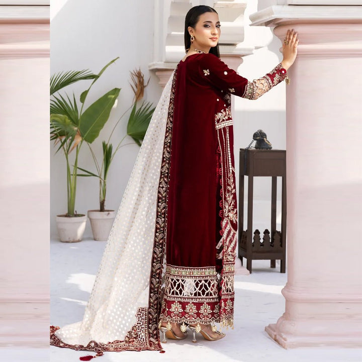 ZAM - 04 | Andaz E Makhmal Velvet Collection By Zebtan - Rabbani Cloth House