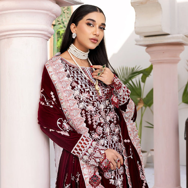 ZAM - 06 | Andaz E Makhmal Velvet Collection By Zebtan - Rabbani Cloth House