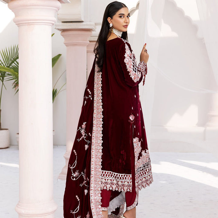 ZAM - 06 | Andaz E Makhmal Velvet Collection By Zebtan - Rabbani Cloth House