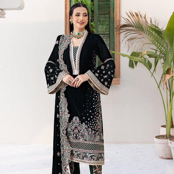 ZAM - 07 | Andaz E Makhmal Velvet Collection By Zebtan - Rabbani Cloth House