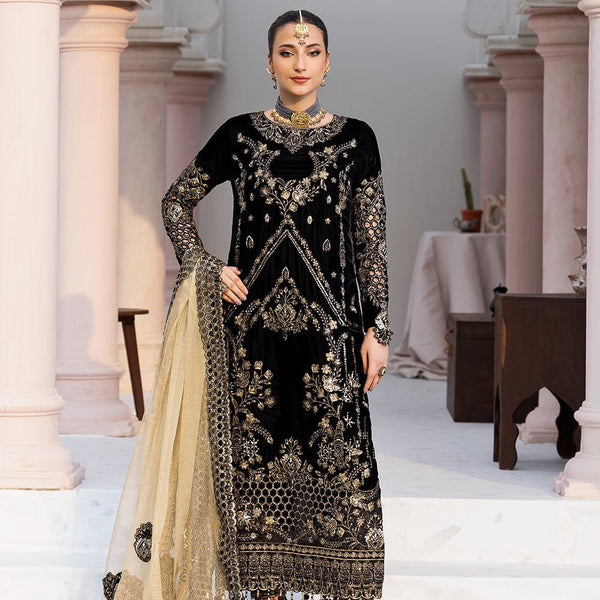 ZAM - 10 | Andaz E Makhmal Velvet Collection By Zebtan - Rabbani Cloth House