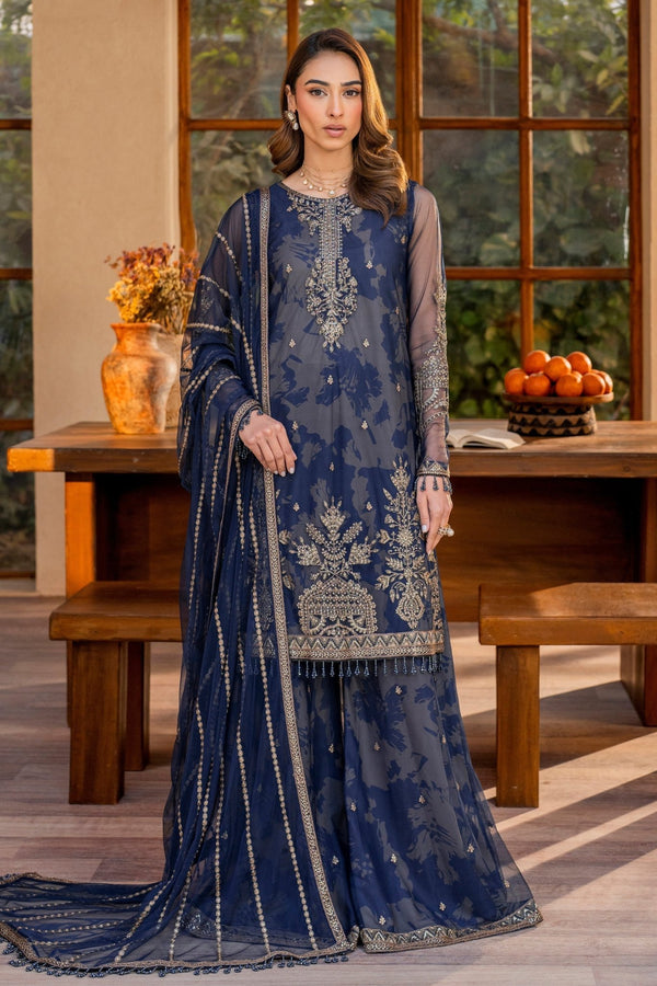 Zinnia | ZRI - 05 | Iris Formal Unstitched By Zarif - Rabbani Cloth House