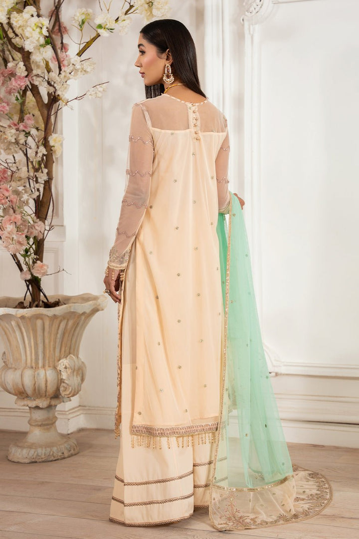 Zoraiz - Z - 05 - Embroidered Heer Unstitched Formals By Zarif - Rabbani Cloth House
