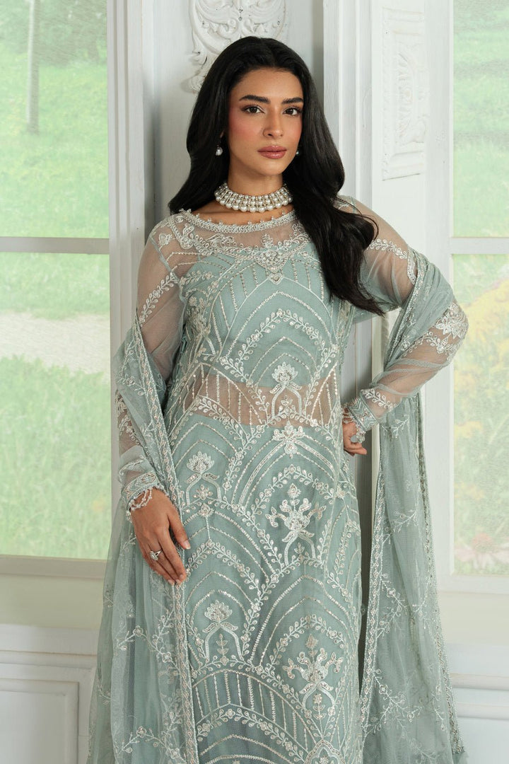 ZRI - 01 - Ruhya - Inara Unstitched Formals By Zarif - Rabbani Cloth House